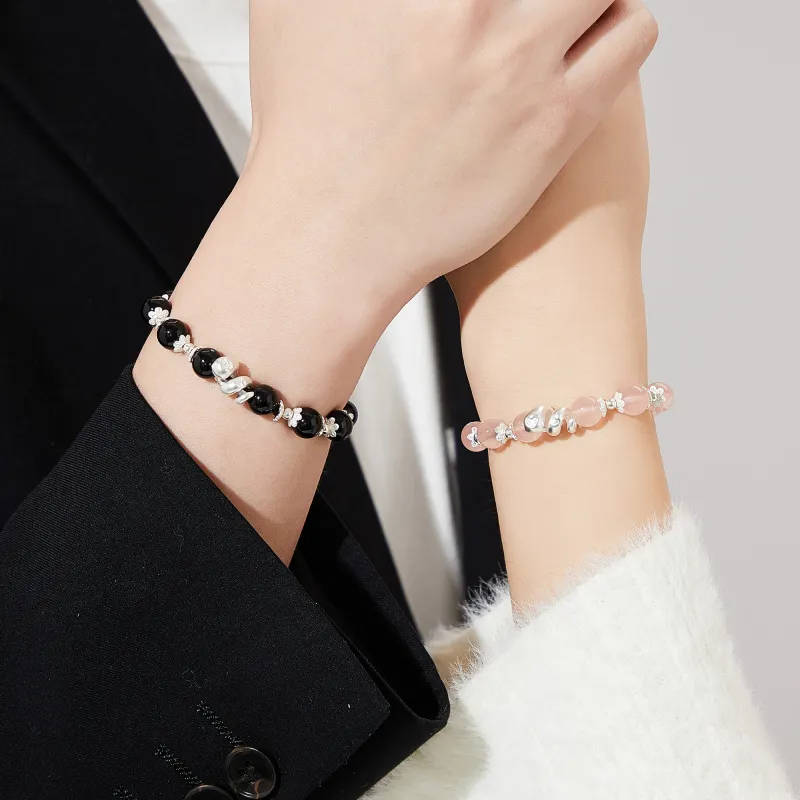Lao Feng Xiang Crystal Bracelets Unisex-1