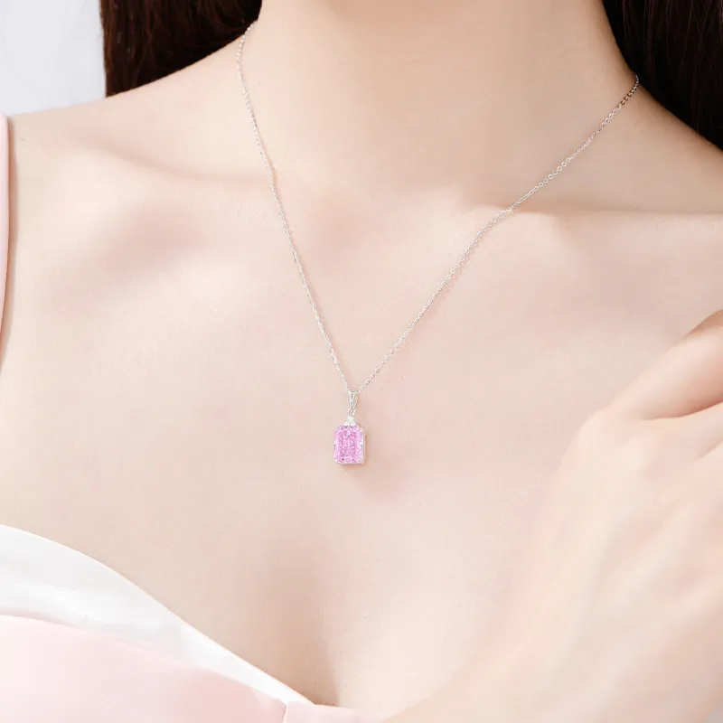 Lao Feng Xiang S925 Silver Necklaces Women's-5