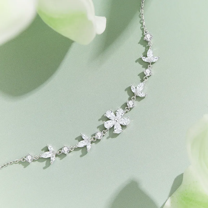 Lao Feng Xiang S925 Silver Bracelets Women's-1