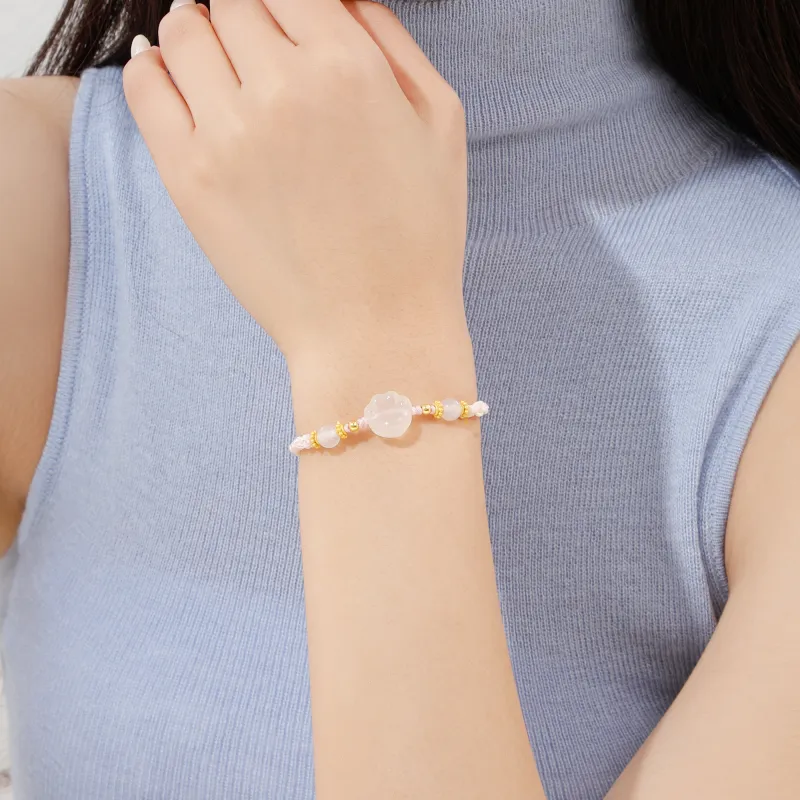 Lao Feng Xiang Chalcedony Bracelets Unisex-10