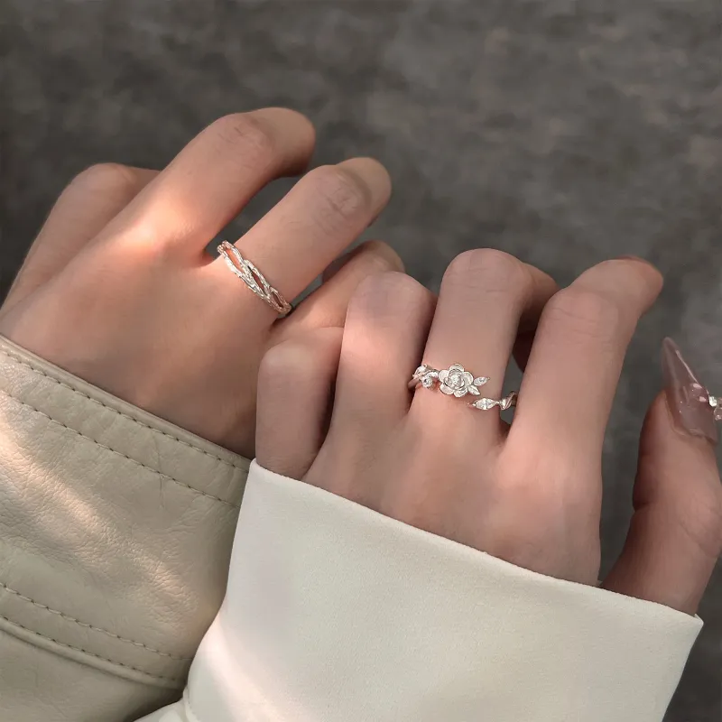 Lao Feng Xiang Natural Topazes Rings Unisex-4