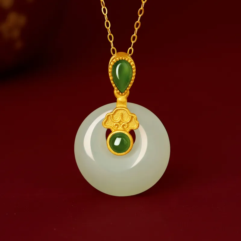 Lao Feng Xiang S925 Silver Necklaces Women's-2