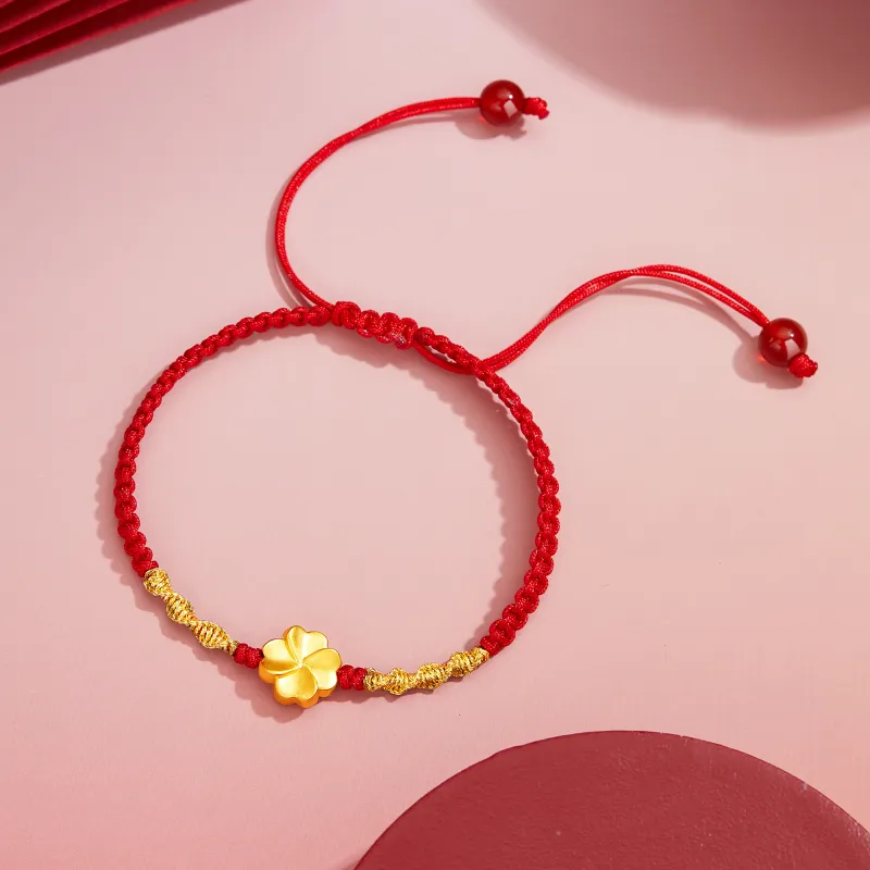 Lao Feng Xiang S990 Silver Bracelets Women's-2