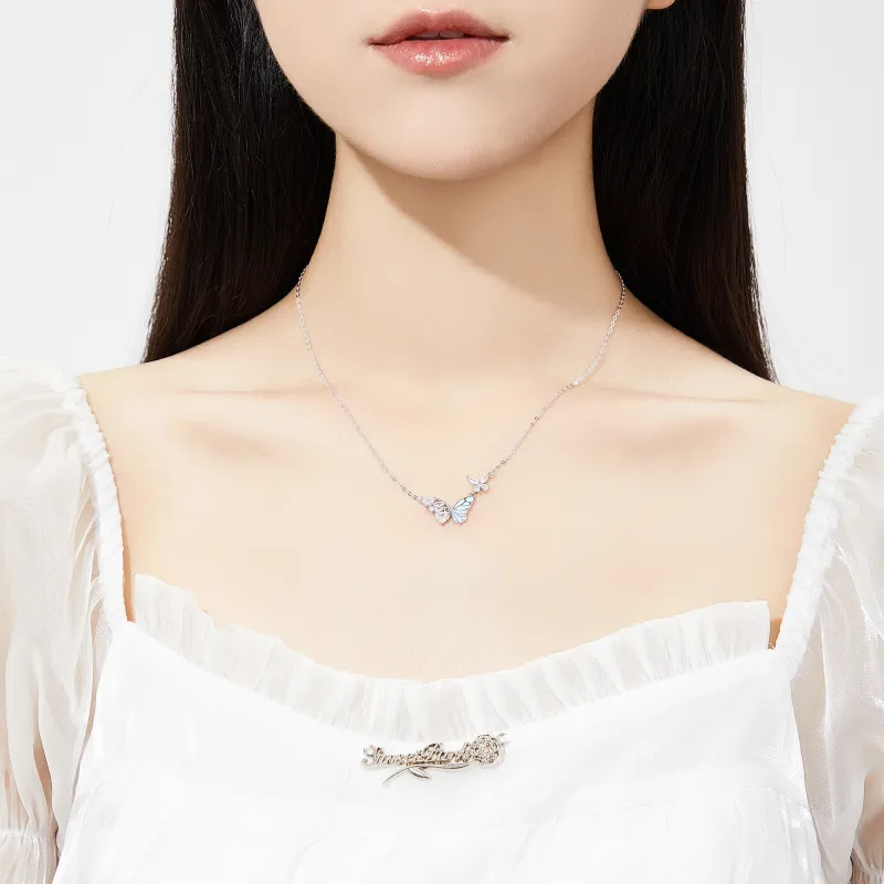 Lao Feng Xiang 925 Sterling Silver Necklaces Women's-2