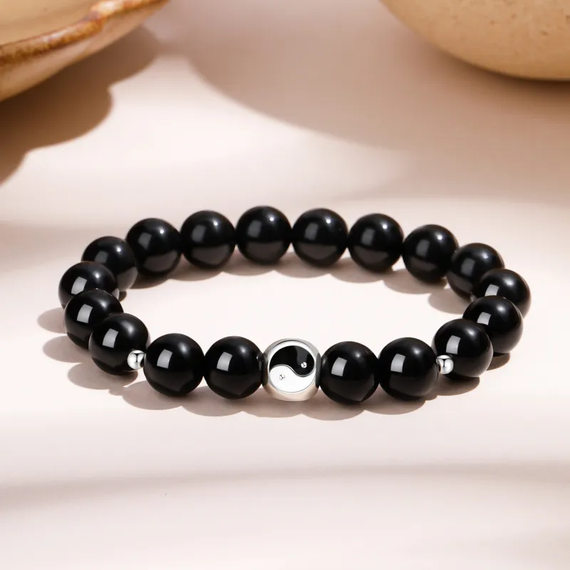 Lao Feng Xiang Agate Bracelets Unisex-1