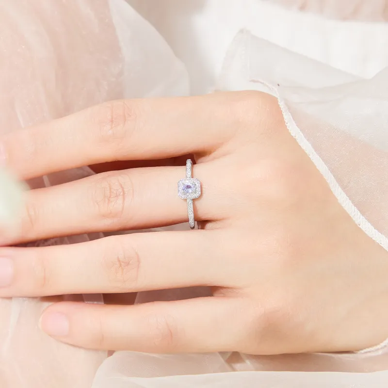 Lao Feng Xiang Tanzanites Rings Women's-4