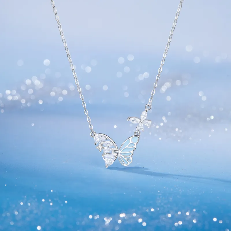 Lao Feng Xiang 925 Sterling Silver Necklaces Women's-3