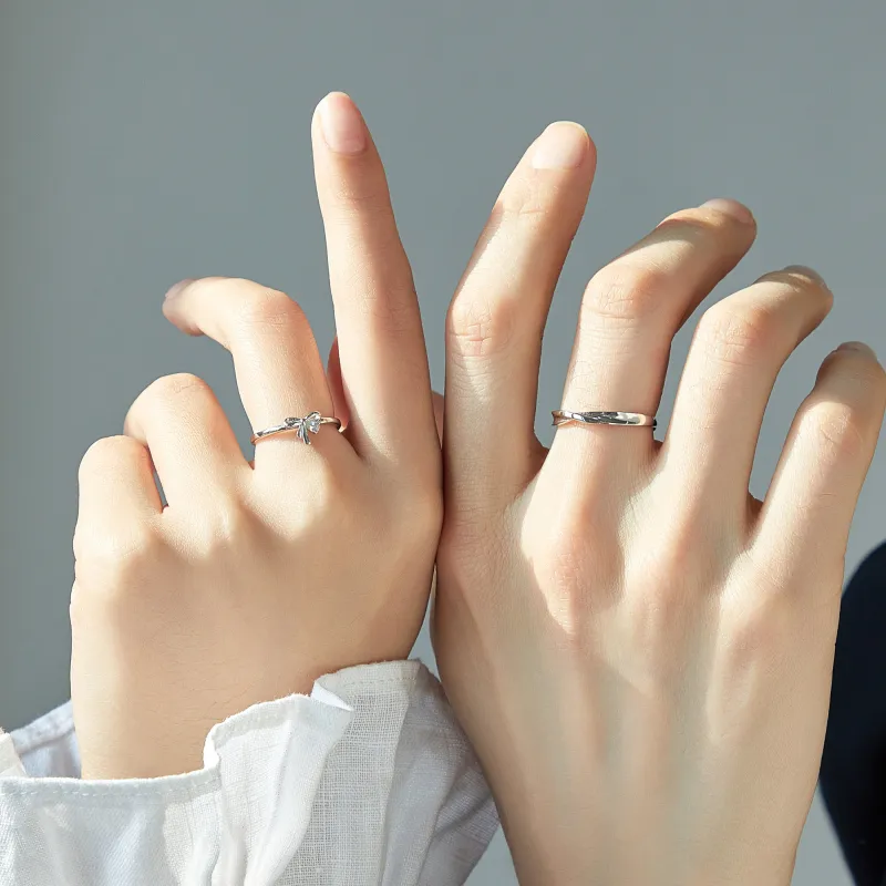 Lao Feng Xiang S999 Fine Silver Rings Unisex-3