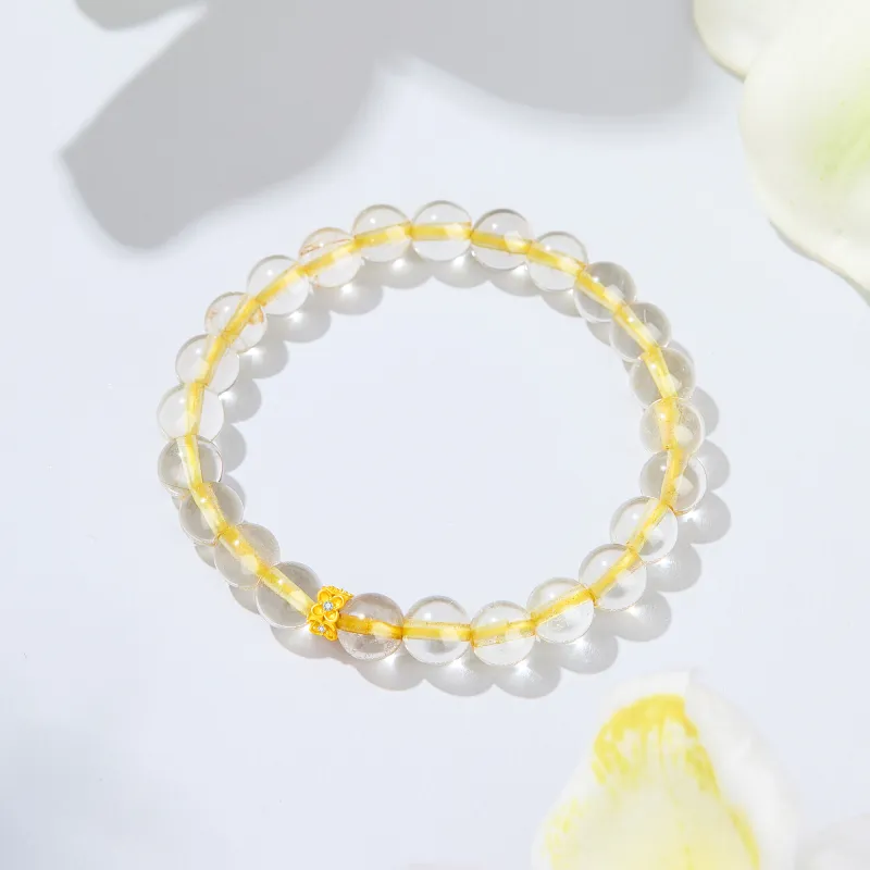 Lao Feng Xiang Crystal Bracelets Women's-3