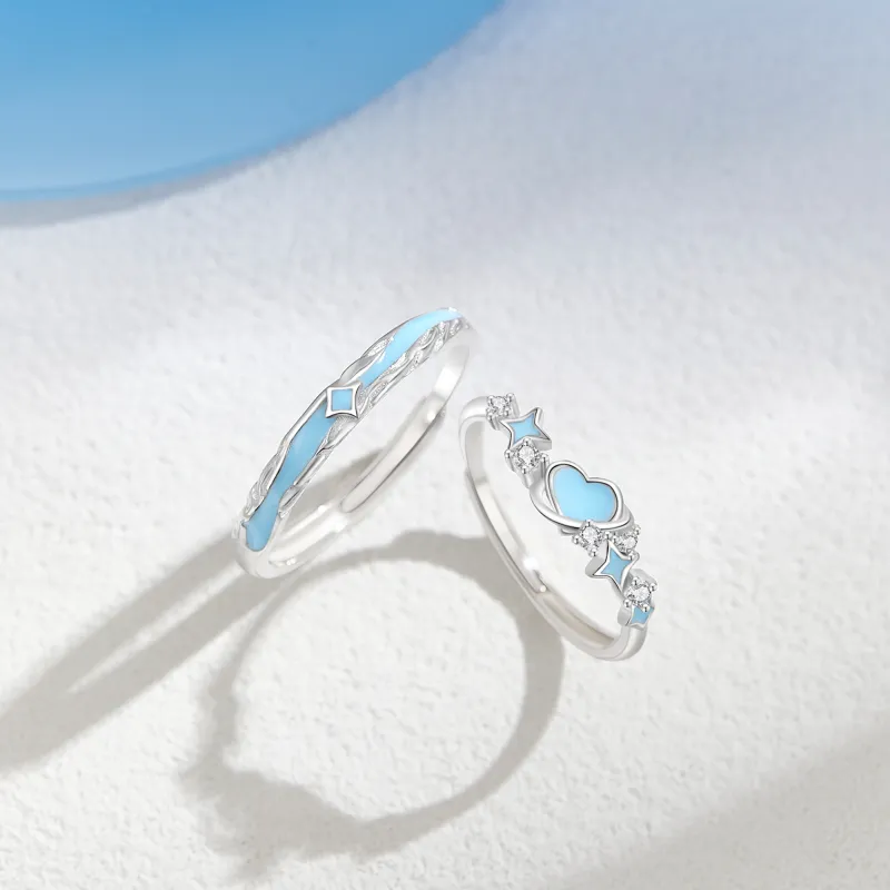 Lao Feng Xiang S925 Sterling Silver Rings Unisex-4