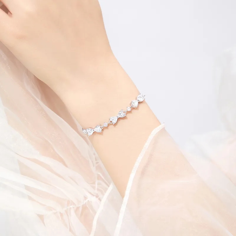 Lao Feng Xiang S999 Fine Silver Bracelets Women's-2