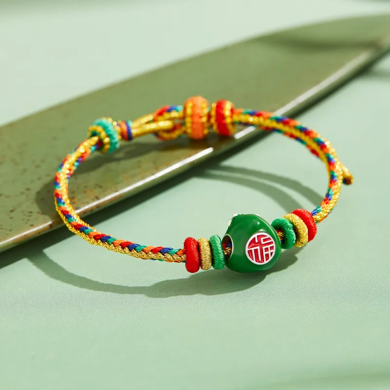 Lao Feng Xiang S925 Silver Bracelets Women's-3