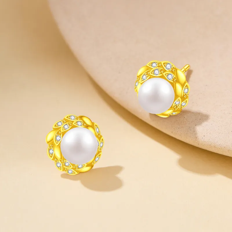 Lao Feng Xiang S925 Silver Earrings Women's-11