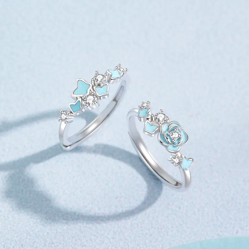Lao Feng Xiang S925 Silver Rings Unisex-10