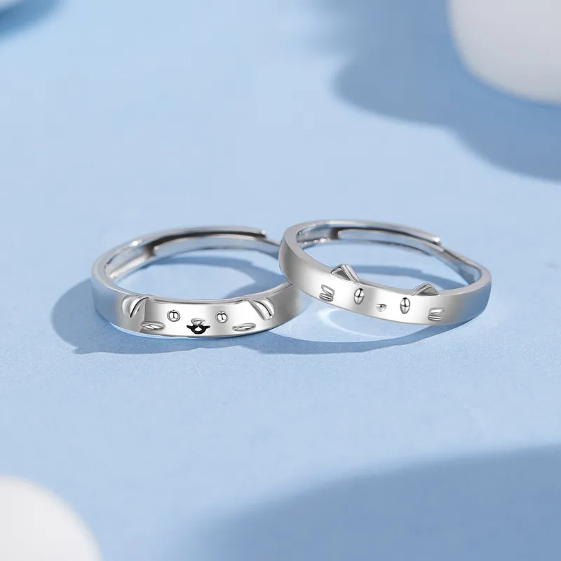 Lao Feng Xiang 999 Fine Silver Rings Unisex-1