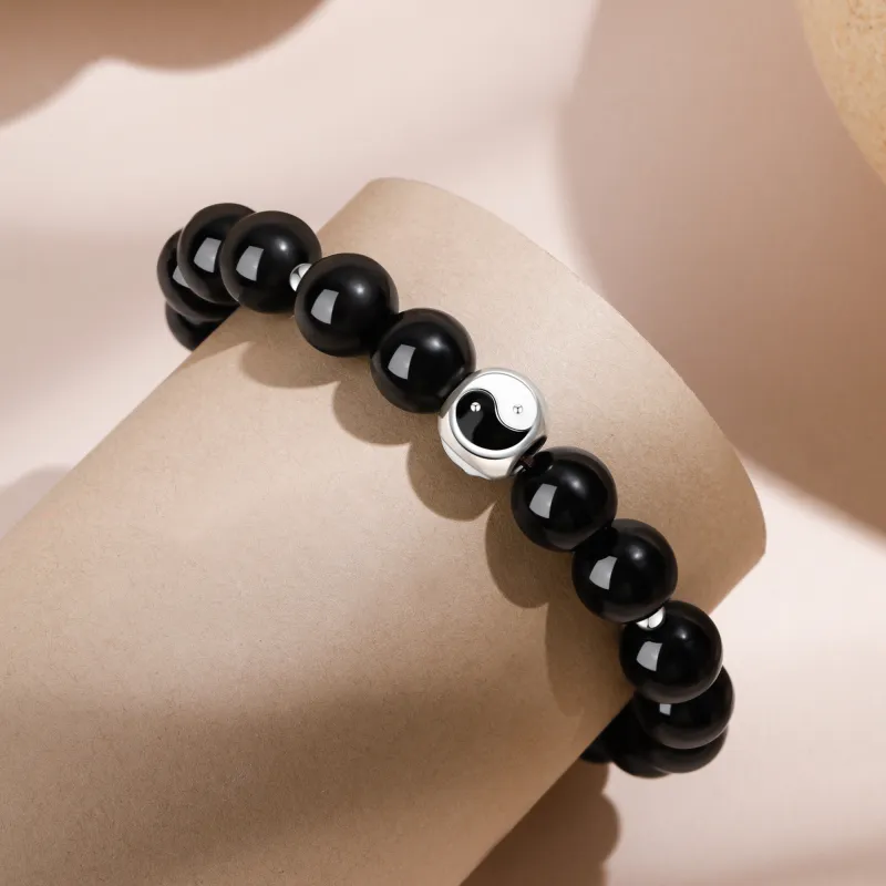 Lao Feng Xiang Agate Bracelets Unisex-3