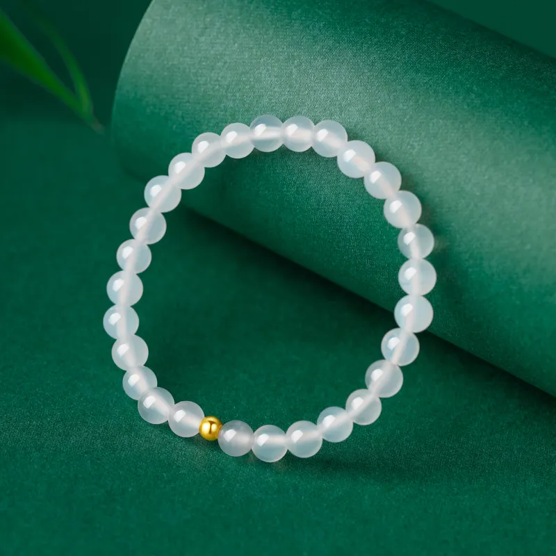 Lao Feng Xiang Agate Bracelets Women's-3