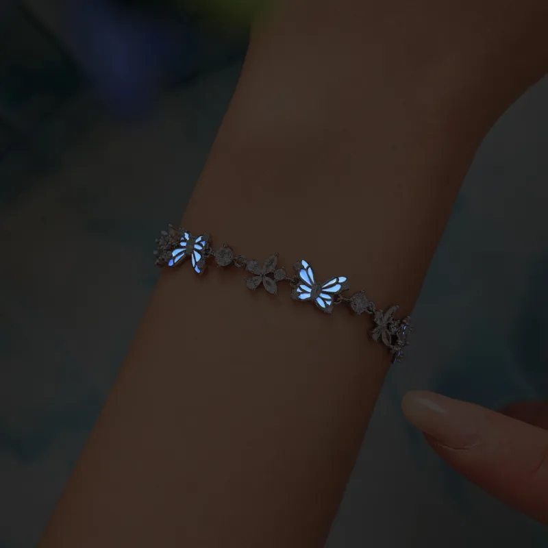 Lao Feng Xiang S925 Silver Bracelets Women's-1