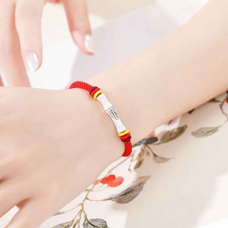Lao Feng Xiang 999 Fine Silver Bracelets Women's-4