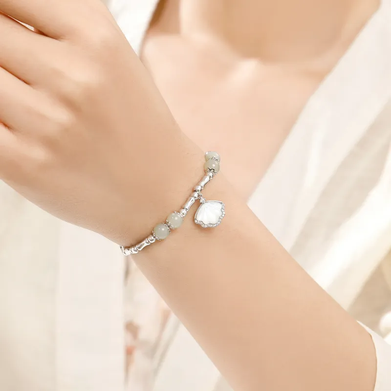 Lao Feng Xiang S925 Silver Bracelets Women's-2