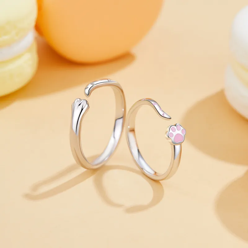 Lao Feng Xiang S925 Silver Rings Unisex-6