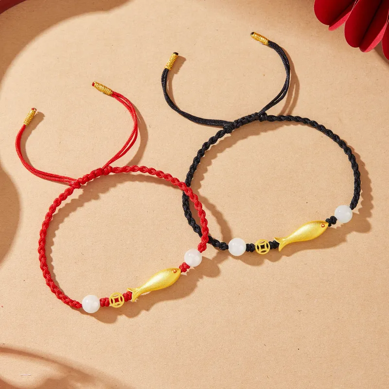 Lao Feng Xiang 999 Fine Silver Bracelets Unisex-14