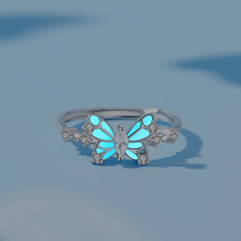 Lao Feng Xiang S925 Silver Rings Women's-6