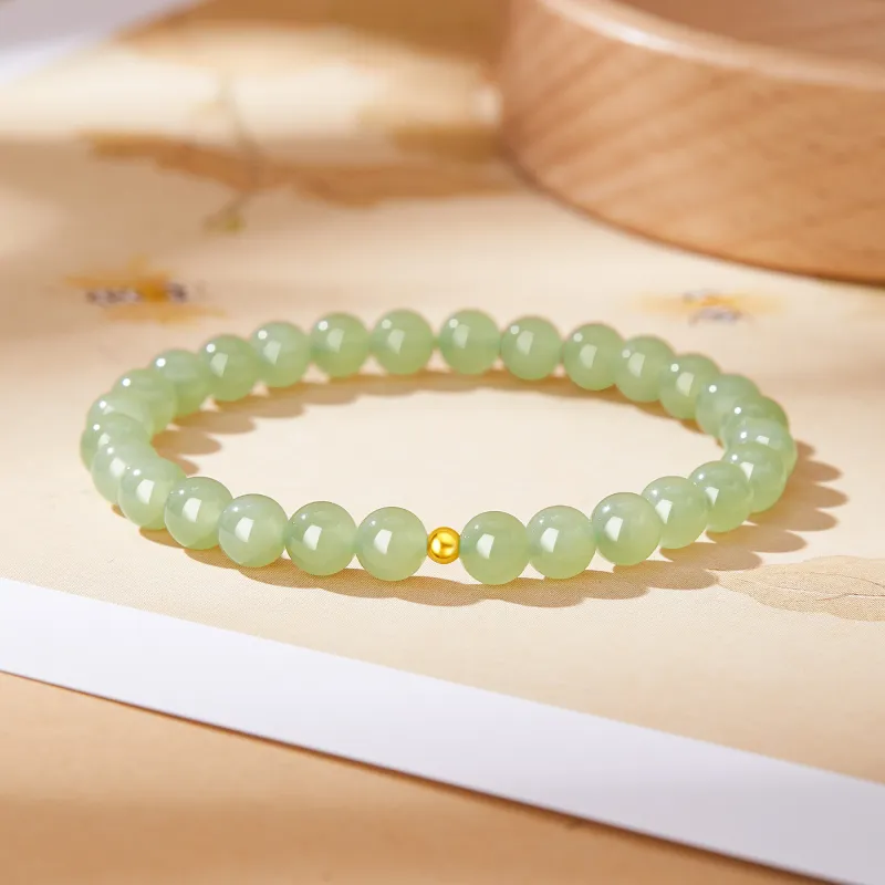 Lao Feng Xiang Natural Chalcedony Bracelets Women's-3
