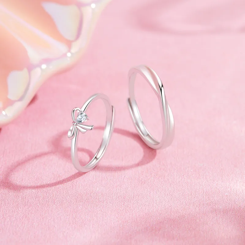 Lao Feng Xiang S999 Fine Silver Rings Unisex-2