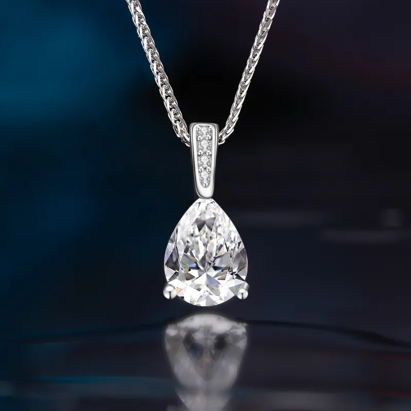 Lao Feng Xiang S925 Silver Necklaces Women's-4
