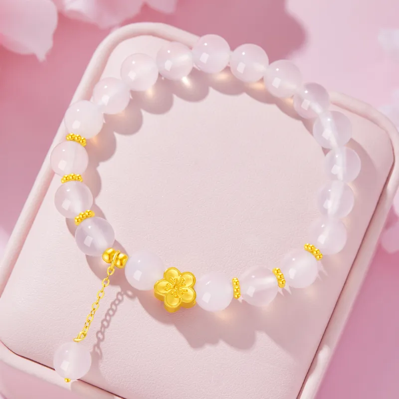 Lao Feng Xiang Chalcedony Bracelets Women's-3