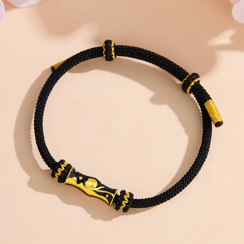 Lao Feng Xiang S925 Silver Bracelets Unisex-8