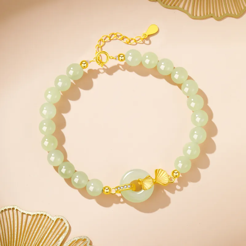 Lao Feng Xiang Natural Chalcedony Bracelets Women's-2
