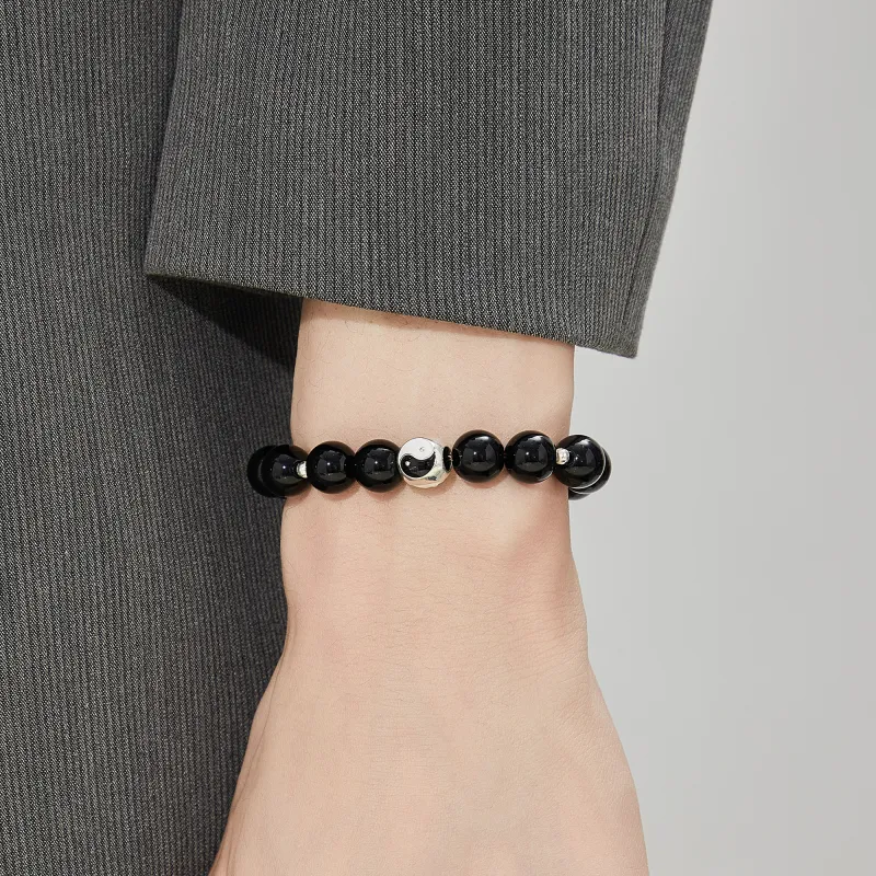 Lao Feng Xiang Agate Bracelets Unisex-4
