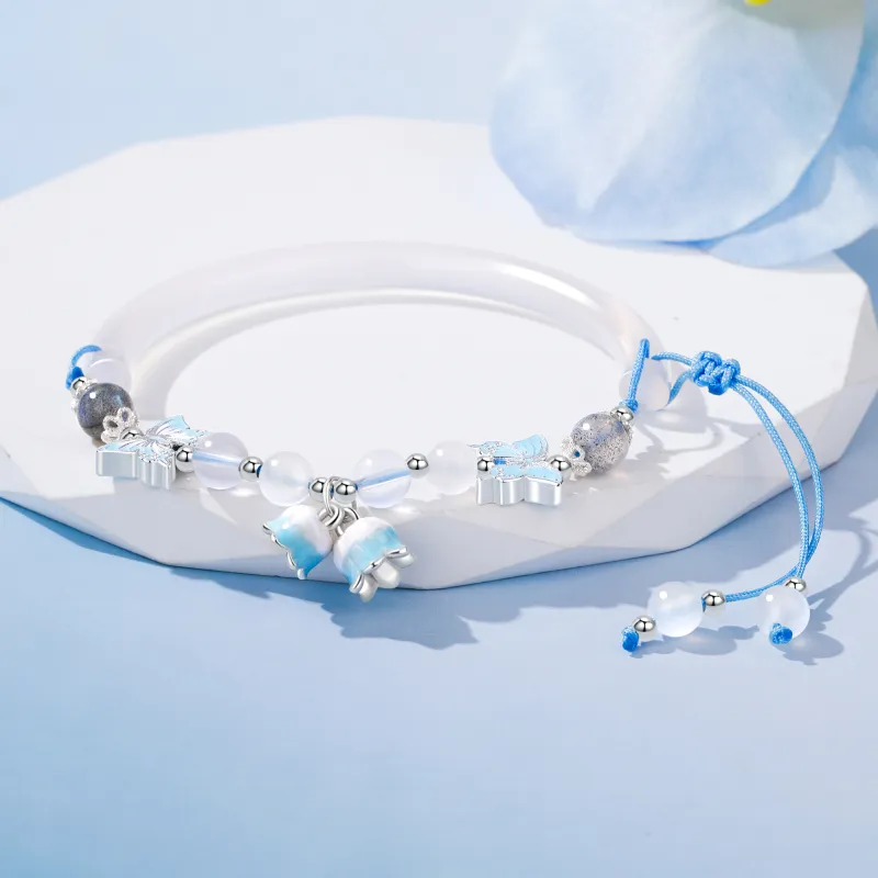 Lao Feng Xiang Natural Chalcedony Bangles Women's-1