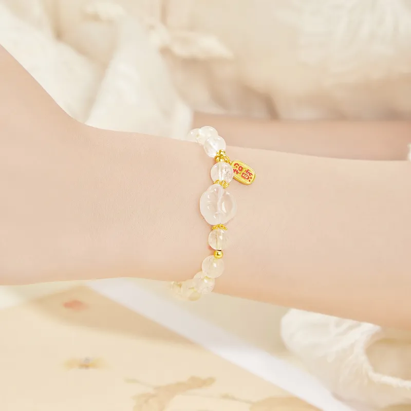 Lao Feng Xiang Chalcedony Bracelets Women's-5