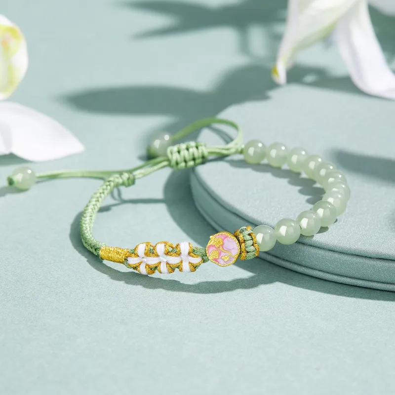 Lao Feng Xiang Chalcedony Bracelets Unisex-6