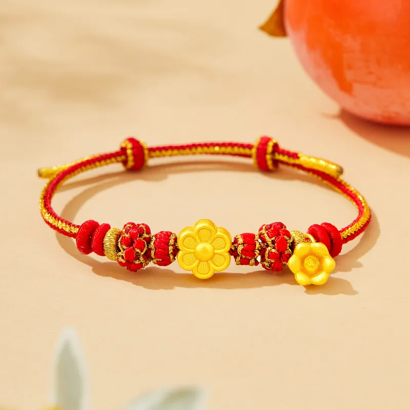 Lao Feng Xiang S999 Fine Silver Bracelets Women's-1