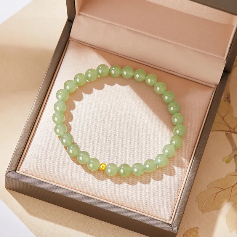 Lao Feng Xiang Natural Chalcedony Bracelets Women's-1