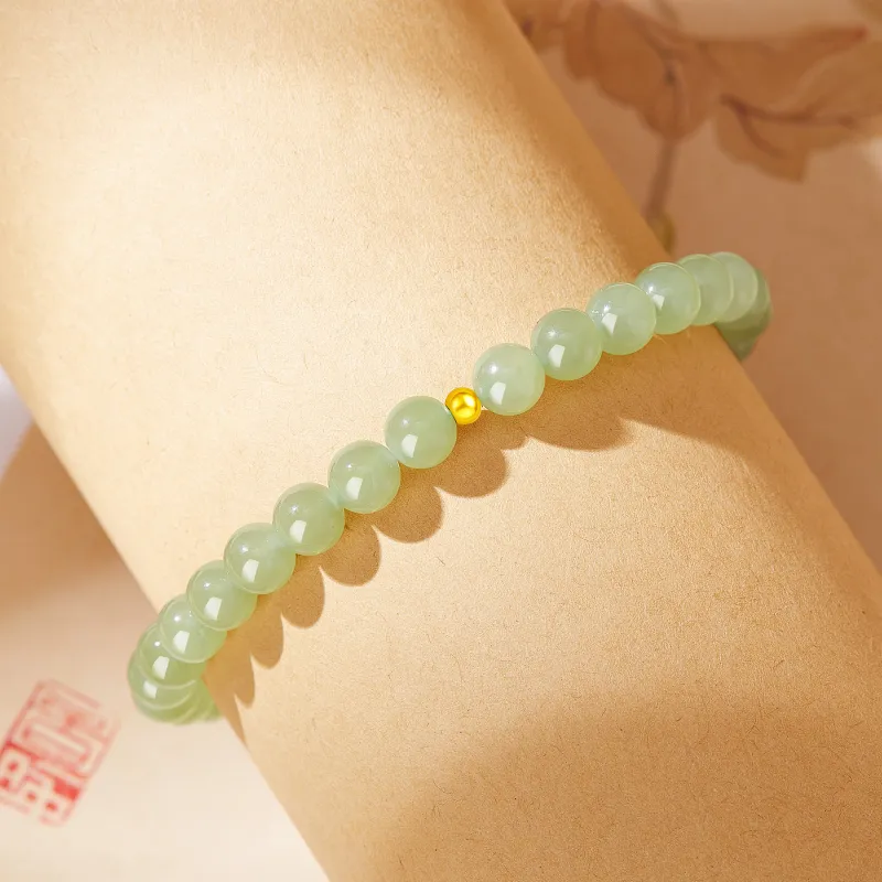 Lao Feng Xiang Natural Chalcedony Bracelets Women's-6
