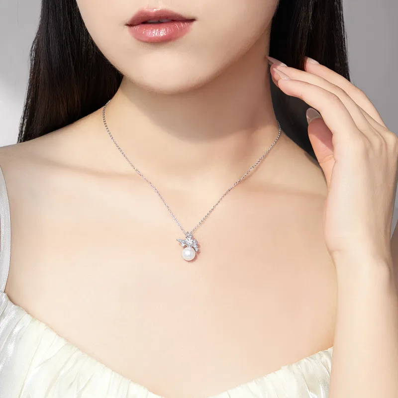 Lao Feng Xiang 925 Sterling Silver Necklaces Unisex-2