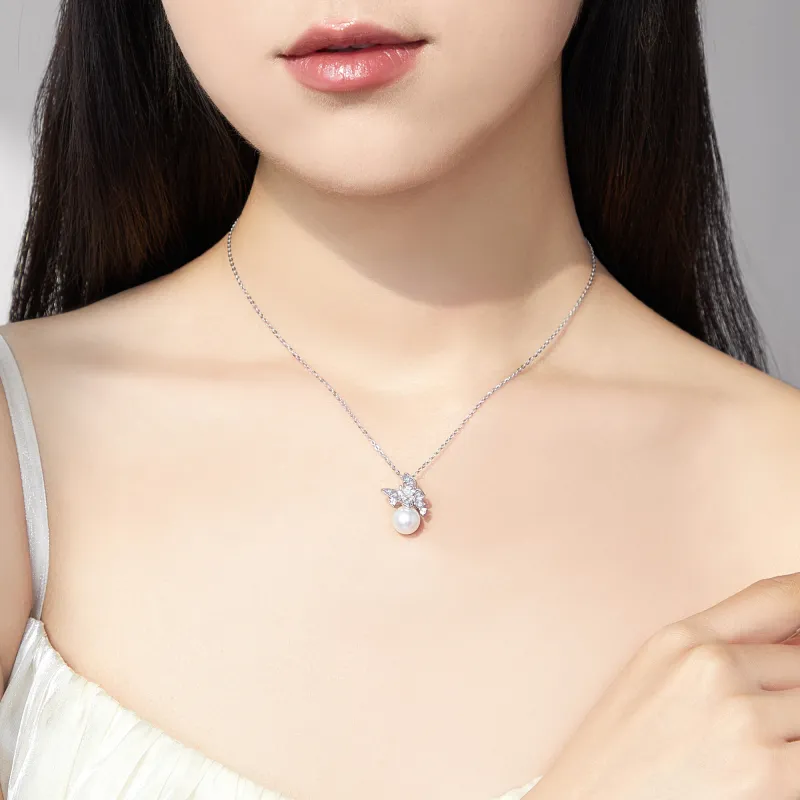 Lao Feng Xiang 925 Sterling Silver Necklaces Unisex-1