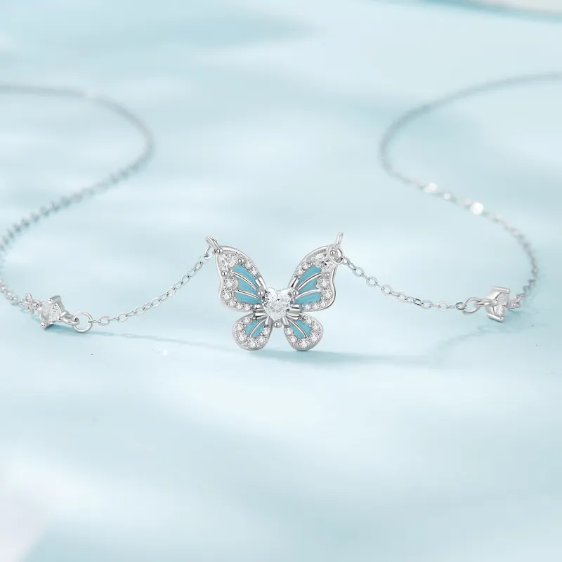 Lao Feng Xiang 925 Sterling Silver Necklaces Women's-10