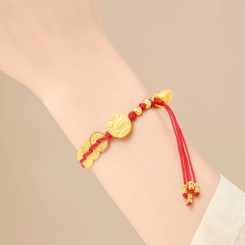 Lao Feng Xiang S925 Silver Bangles Women's-6