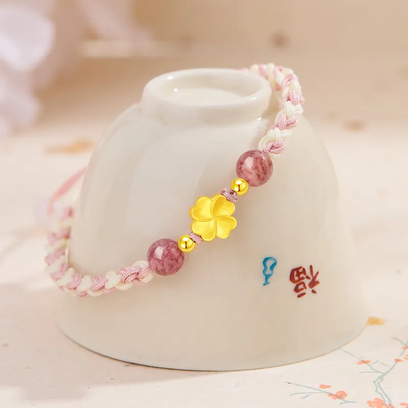 Lao Feng Xiang S925 Silver Bracelets Women's-2