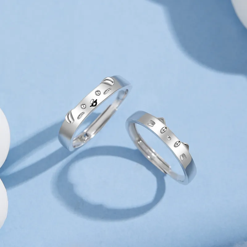 Lao Feng Xiang 999 Fine Silver Rings Unisex-3