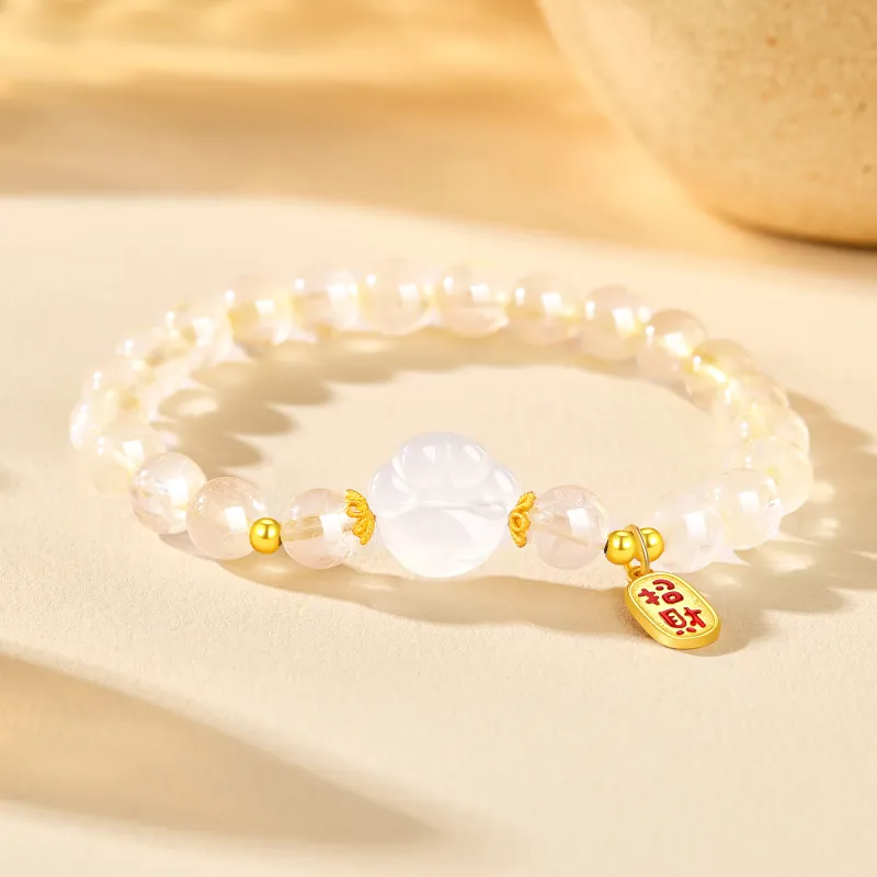 Lao Feng Xiang Chalcedony Bracelets Women's-1