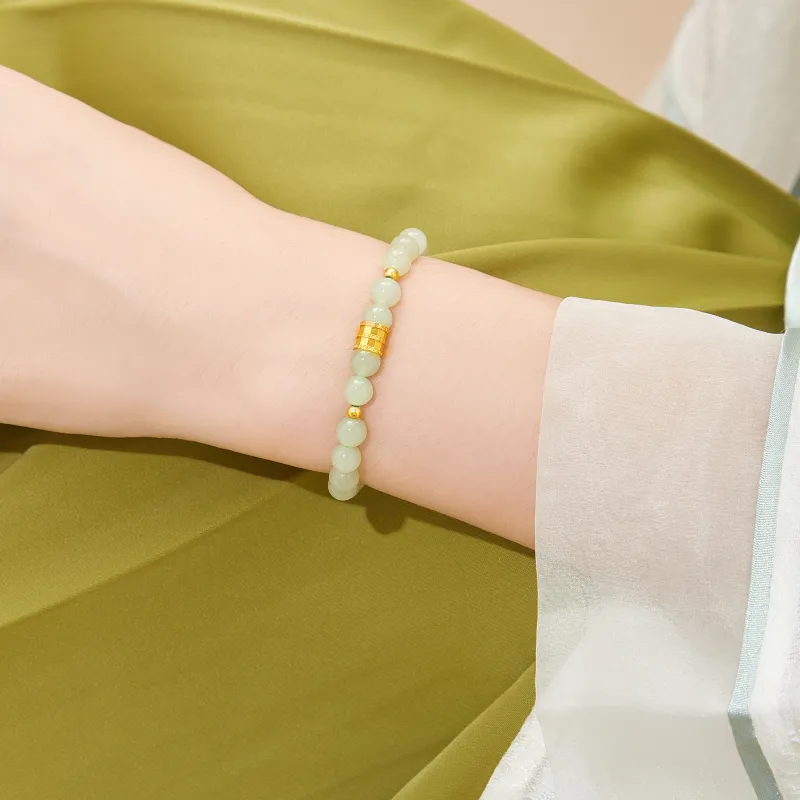 Lao Feng Xiang Chalcedony Bracelets Women's-3