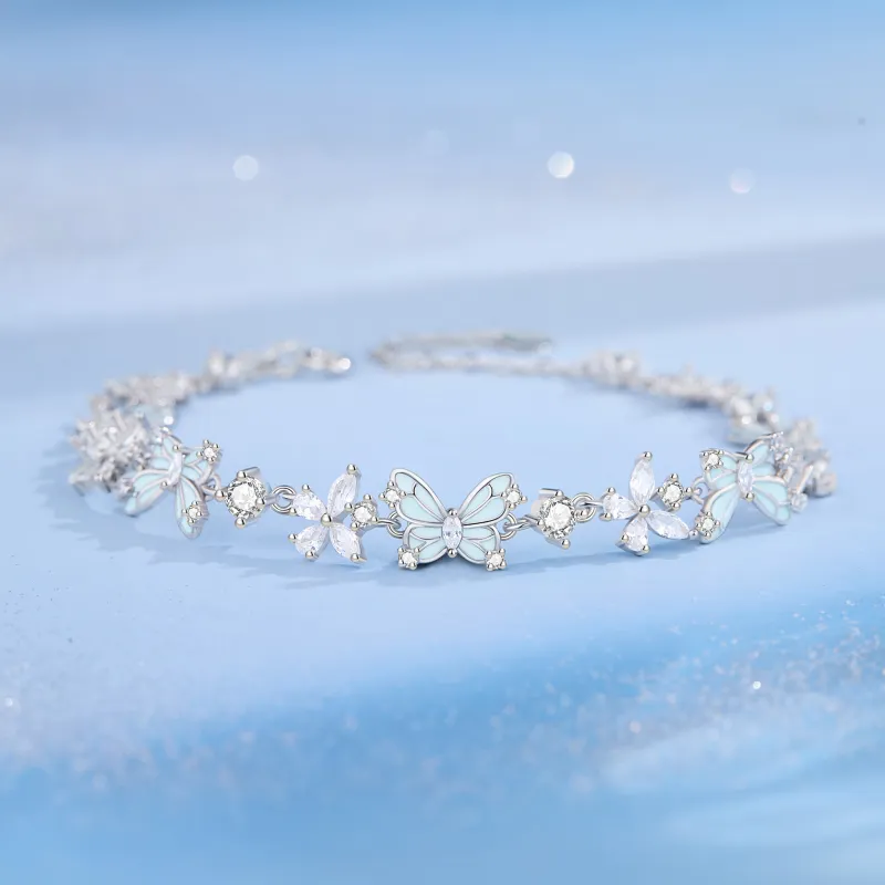Lao Feng Xiang S925 Silver Bracelets Women's-2