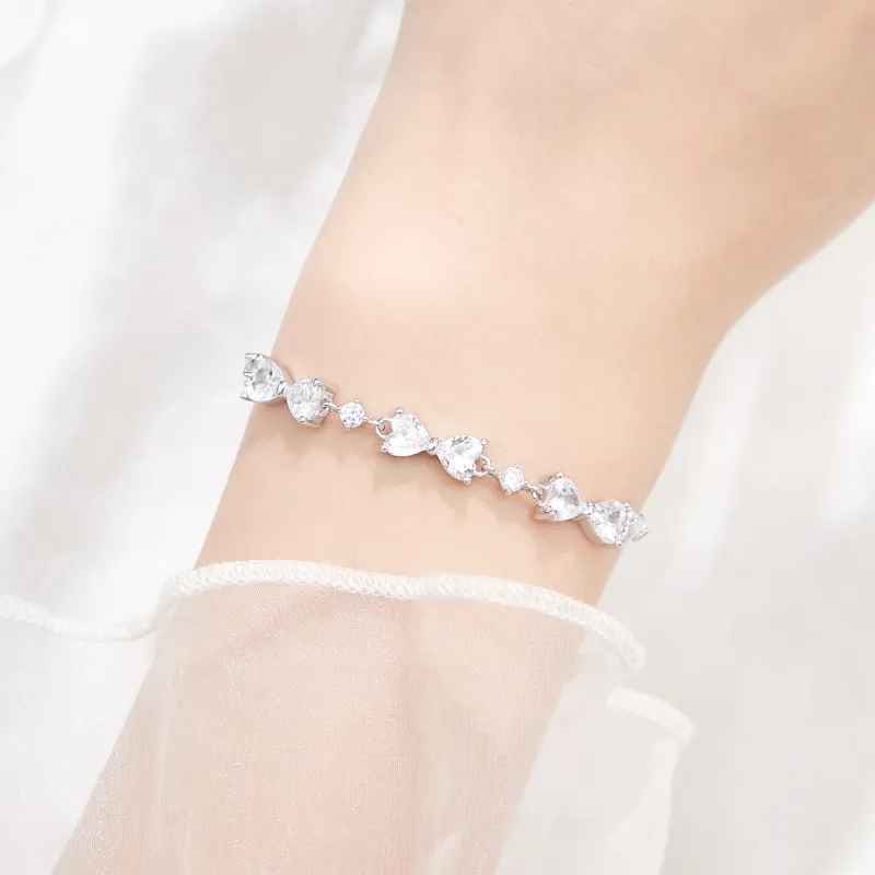 Lao Feng Xiang S999 Fine Silver Bracelets Women's-6
